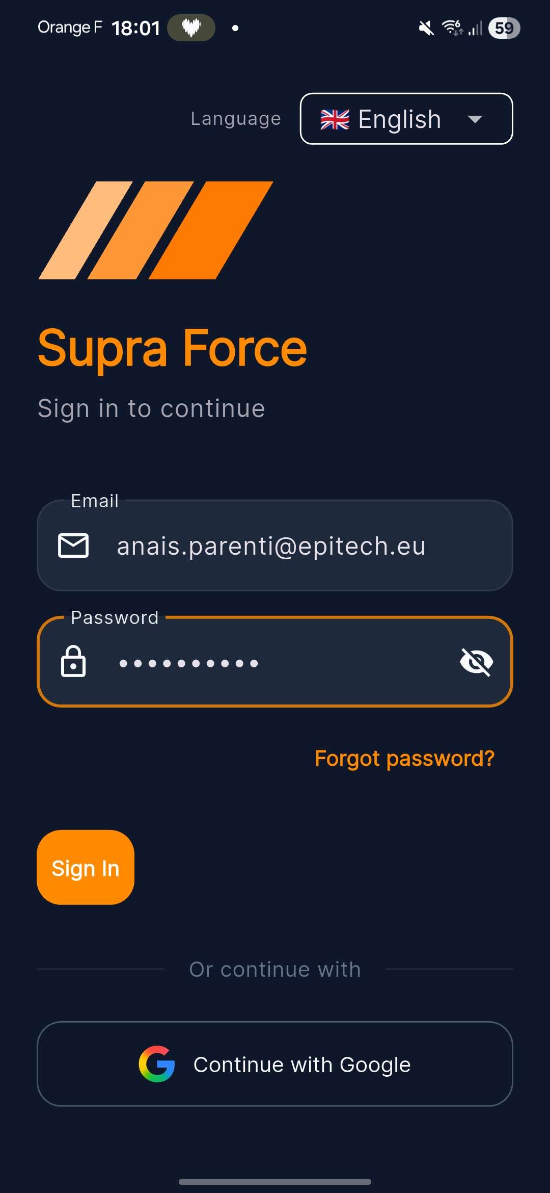Capture d’écran mobile portrait 1